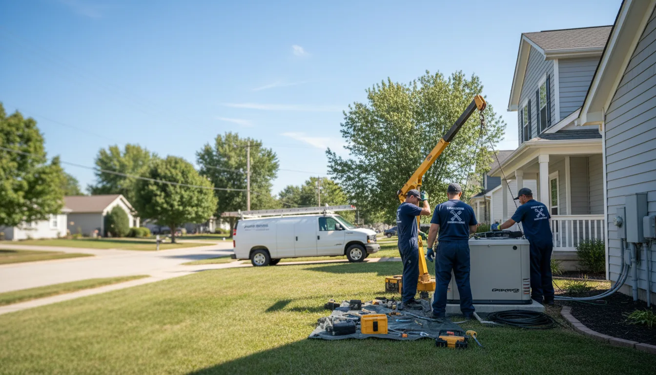 Generator Installation in Wadesville, IN near me